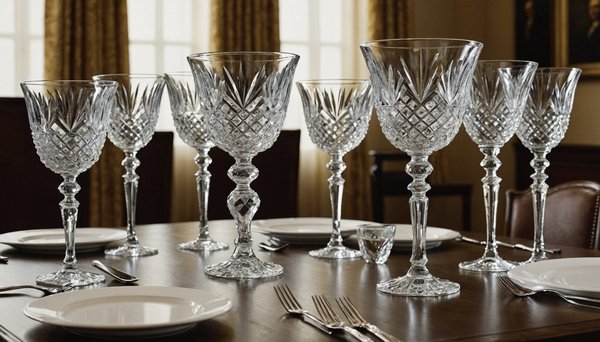 Élever l'art de la table avec les verres en cristal de saint louis